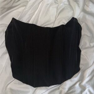 Black corset top